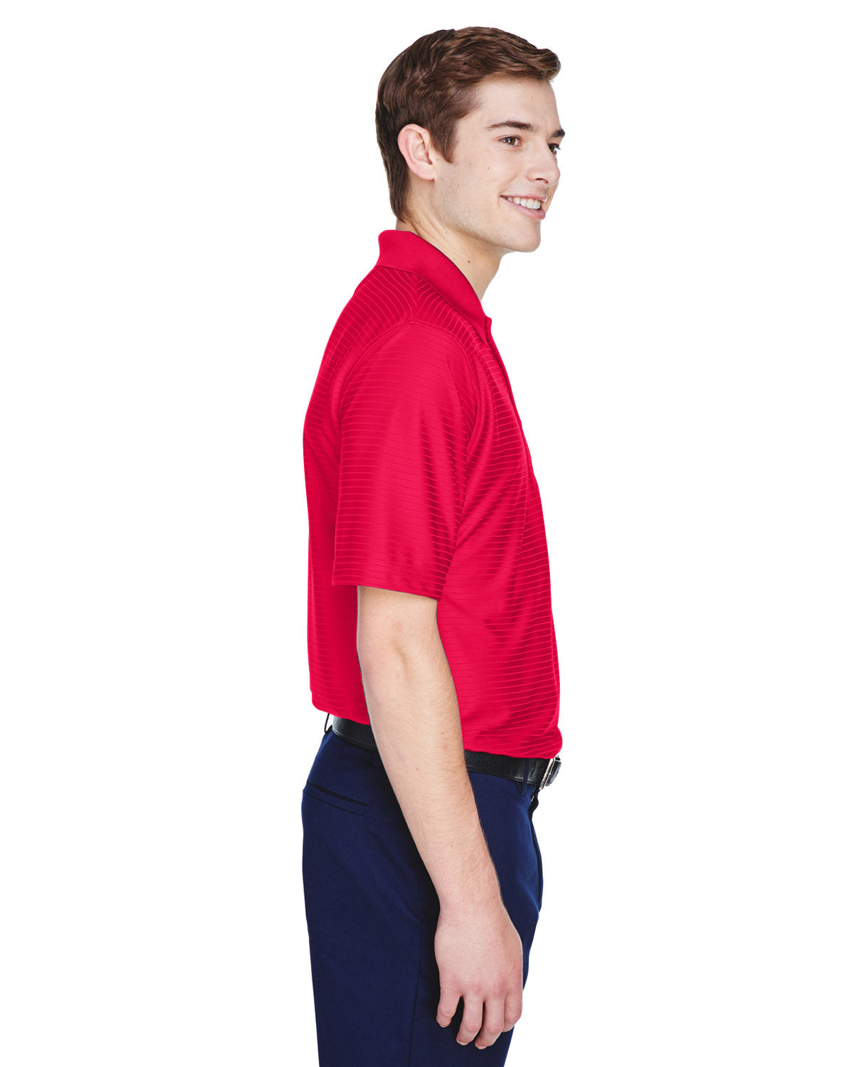 Men's Cool & Dry Elite Tonal Stripe Performance Polo