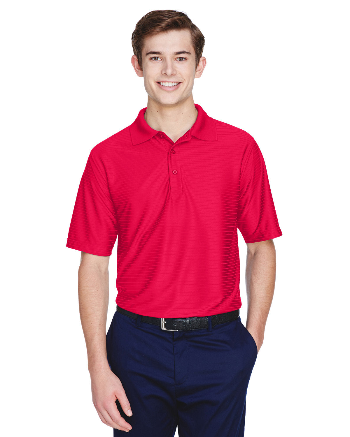 Men's Cool & Dry Elite Tonal Stripe Performance Polo