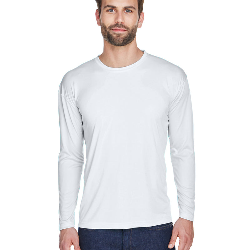 Adult Cool & Dry Sport Long-Sleeve Performance Interlock T-Shirt