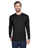 Camiseta deportiva de interlock de rendimiento Cool & Dry de manga larga para adulto