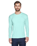 Camiseta deportiva de interlock de rendimiento Cool & Dry de manga larga para adulto