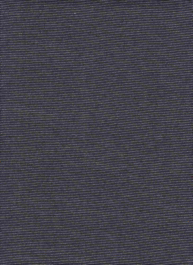 Metallic Stretch Knit Black Silver