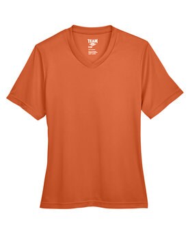 Team 365® Ladies Zone Performance V-Neck Short Sleeve T-Shirt