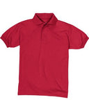 Hanes® Youth EcoSmart Jersey Knit Polo