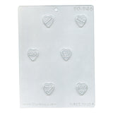 Snarky Hearts Chocolate Mold