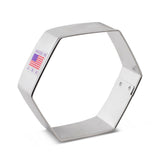 Ann Clark Hexagon Cookie Cutter, 3.75 inch 3.75"