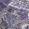 1 Yard Sparkling Beaded and Sequined Lace Fabric Embroidered on Polyester Net Mesh