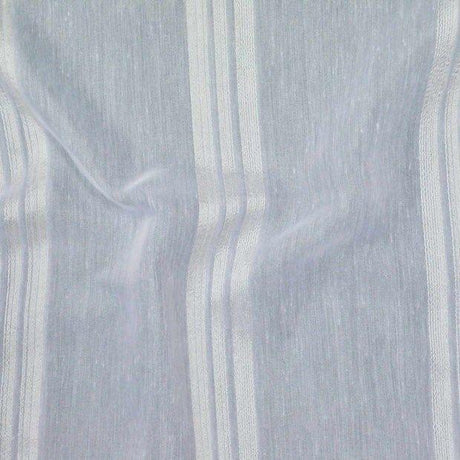 P Kaufmann Gondola Stripe Sheer Fabric - Woven Polyester, Stripe Pattern, 118" Width (1 Yard)