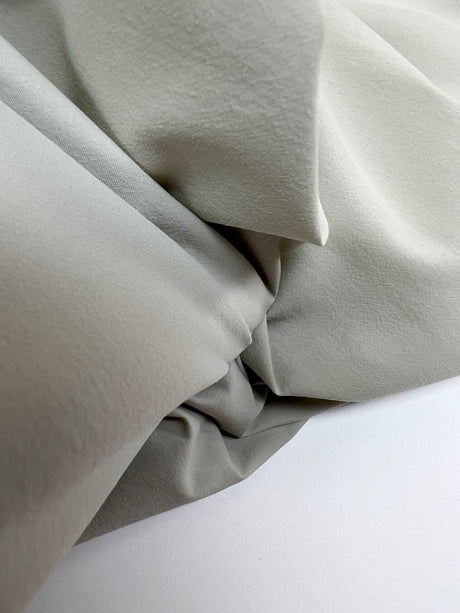 Polyester Plain Woven Lightweight Italian Gray
