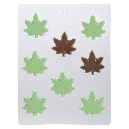 Marijuana Wide Leaf Chocolate Mold