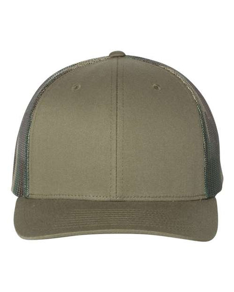 Richardson Printed Mesh Trucker Cap 112PM