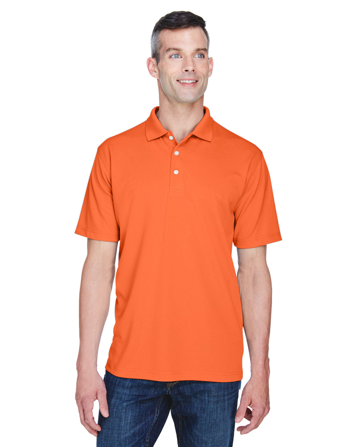 Men's Cool & Dry Stain-Release Performance Polo