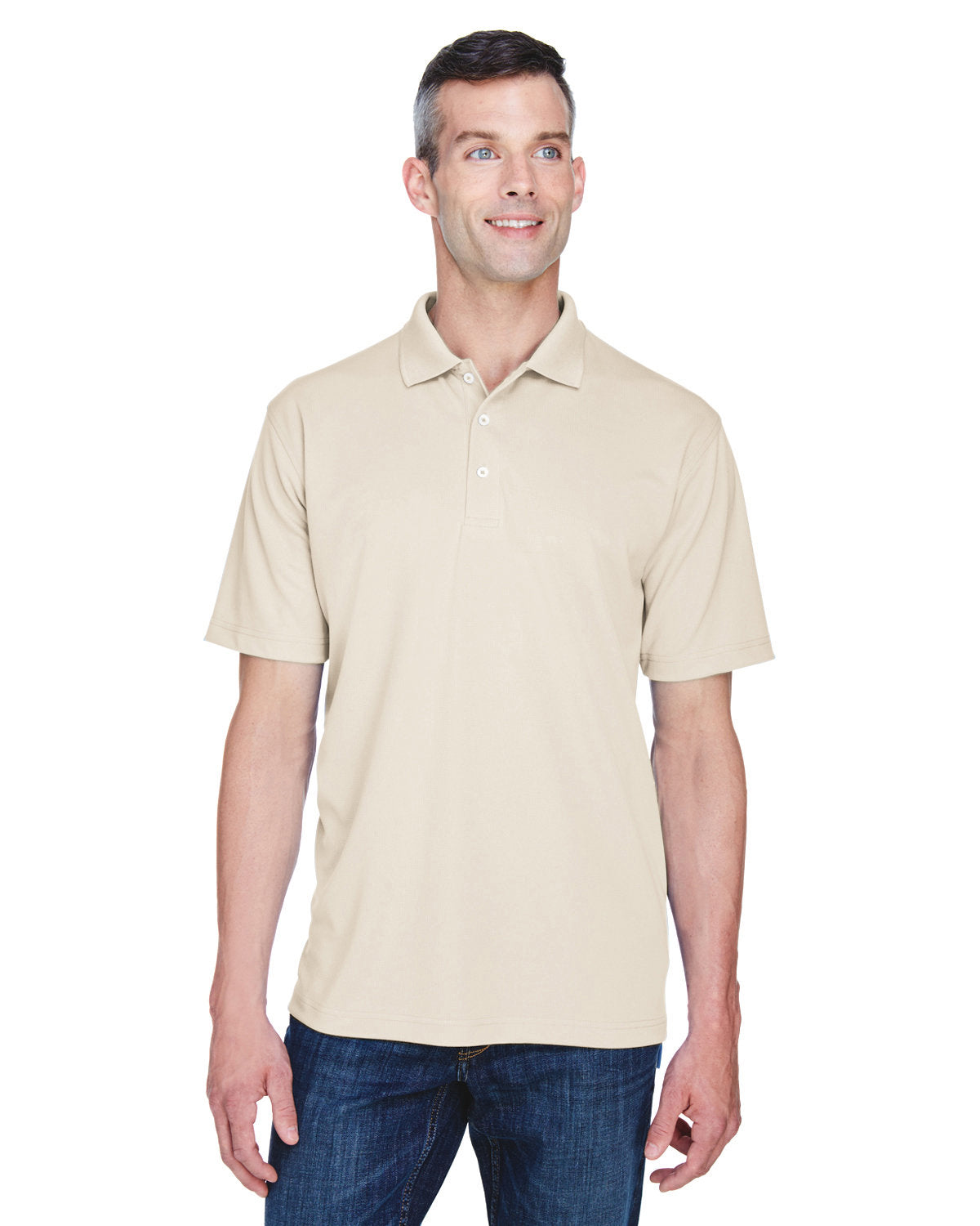 Men's Cool & Dry Stain-Release Performance Polo