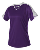 Girls' V-Neck Fastpitch Jersey Tee