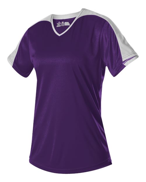 Alleson Athletic Women's V-Neck Fastpitch Jersey
