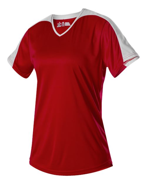 Alleson Athletic Women's V-Neck Fastpitch Jersey