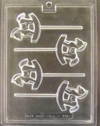 Rocking Horse Pop Chocolate Mold - ECAO1039