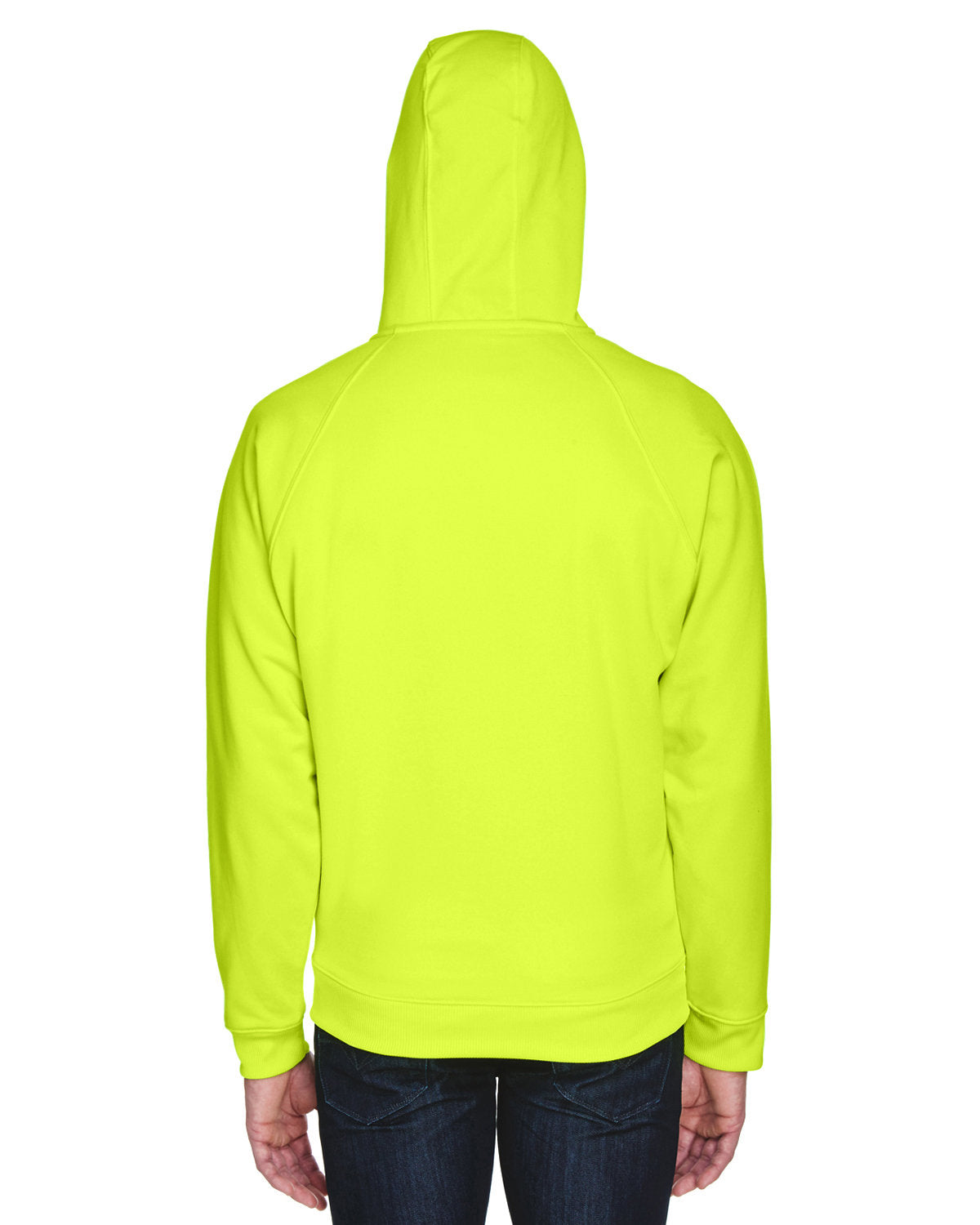 Adult Rugged Wear Thermal-Lined Full-Zip Fleece Hooded Sweatshirt