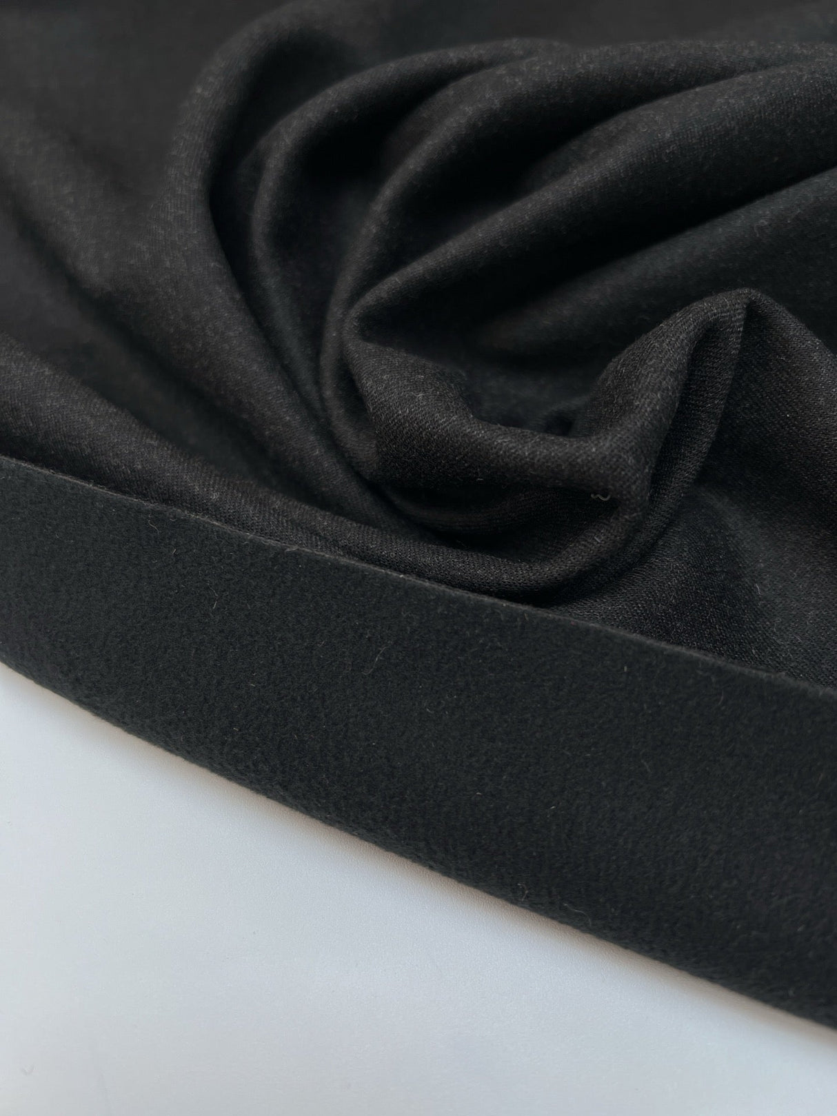 Wool Bonded Twill Melange Coat Fabric