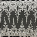Embroidered Bridal Lace Fabric