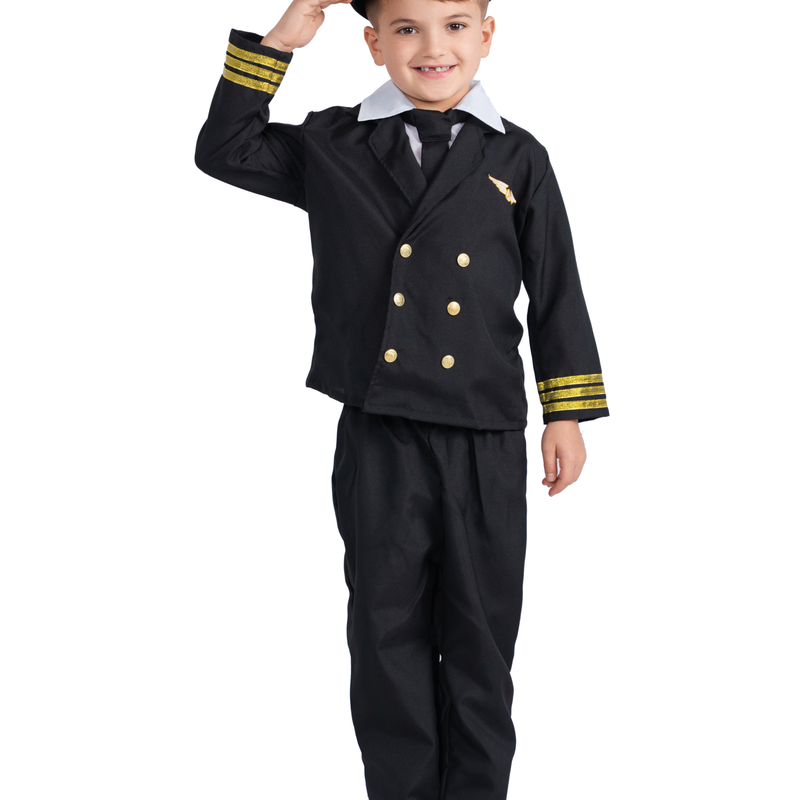Pilot Boy Jacket Costume