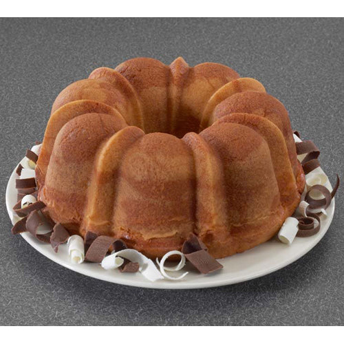 Nordicware Anniversary Bundt Cake Pan 6-Cup Capacity. Heavy Cast Aluminum with Non-Stick Coating