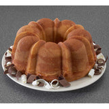 Nordicware Anniversary Bundt Cake Pan 6-Cup Capacity. Heavy Cast Aluminum with Non-Stick Coating