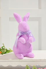 11" Flocked Easter Bunny