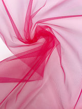 Pink Polyamide Mesh Woven