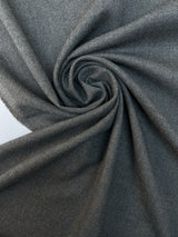 Italian Melange Gray Wool Suit Fabric