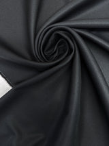 Wool Jacquard Fabric Blue Black