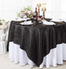 Seamless Square Crushed Taffeta Table Overlay 240GSM Fabric
