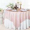Seamless Square Crushed Taffeta Table Overlay 240GSM Fabric