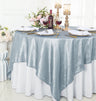 Seamless Square Crushed Taffeta Table Overlay 240GSM Fabric