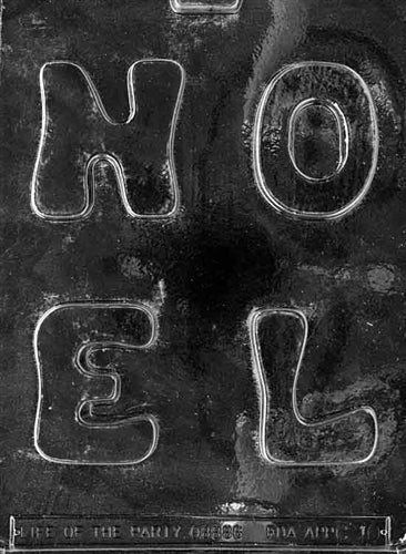 Noel Letters Chocolate Mold - LPC010
