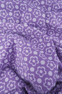 1 Yard Double Knit Jacquard Floral Fabric Heavyweight Stretch Flower Knit, 58/60" Wide