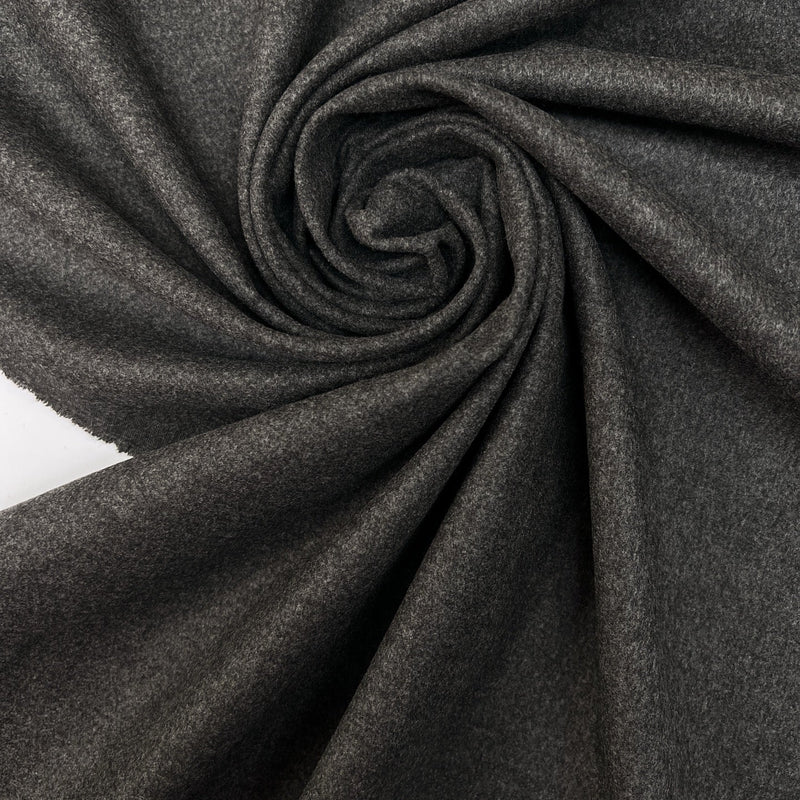 Cotton Tweed Fabric Gray Shade