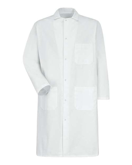 Red Kap Unisex Gripper Front Butcher Frock With Chest Pocket