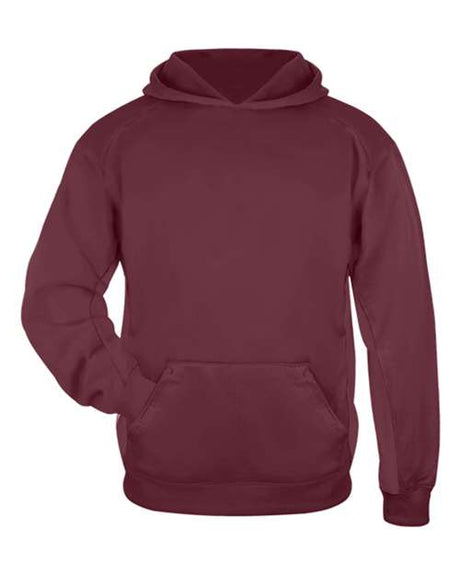 Badger Youth Performance Fleece Hooded Sweatshirt
