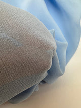 Polyamide Crepe Fabric in French Blue