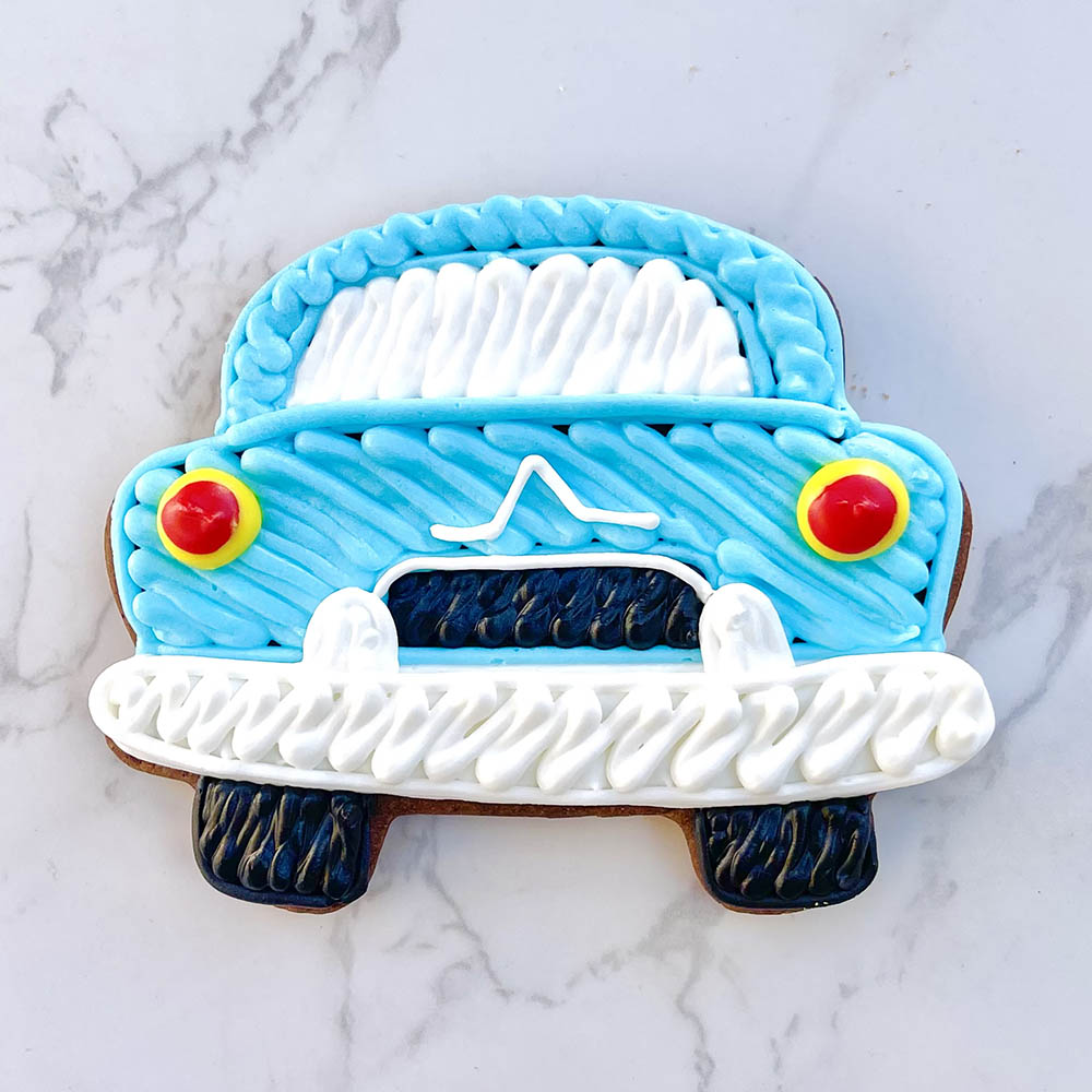 Ann Clark Front Facing Car Cookie Cutter, 3.75"