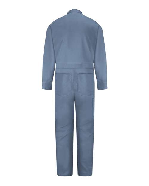 Red Kap Men's Tall Snap-Front Cotton Coverall