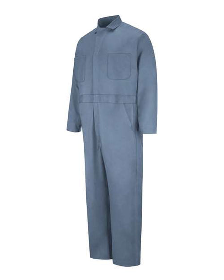 Red Kap Men's Button-Front Cotton Coverall