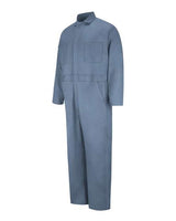 Red Kap Men's Extended Sizes Button-Front Cotton Coverall