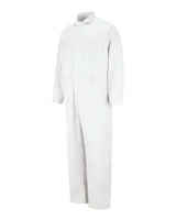 Red Kap Men's Extended Sizes Button-Front Cotton Coverall