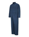 Red Kap Men's Tall Button-Front Cotton Coverall