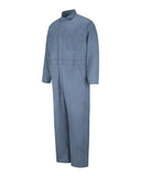 Red Kap Men's Tall Button-Front Cotton Coverall