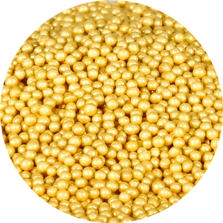 Shimmering Gold Nonpareils - 3.8 Ounce
