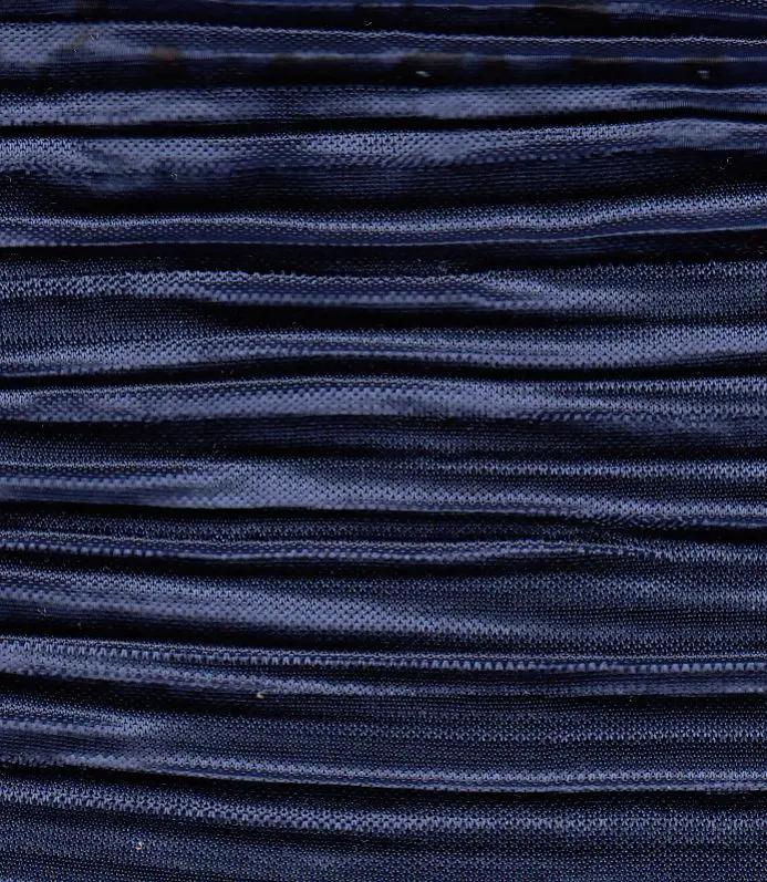 1 Yard Bodre Fabric / Interlock Pleated, 58/60? Wide 100% Polyester