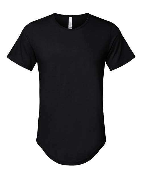BELLA + CANVAS Men's Jersey Curved Hem Tee